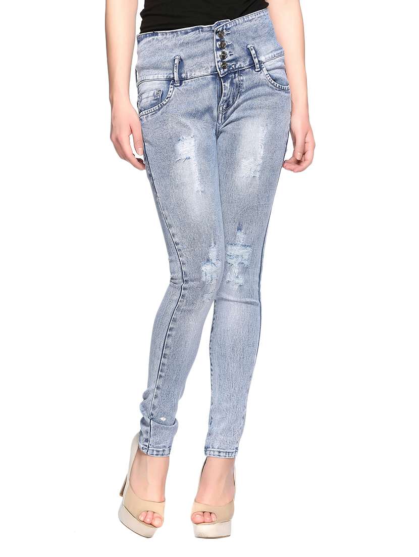 blue denim jeans