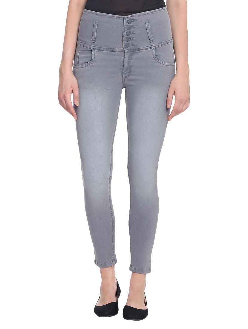 grey denim jeans