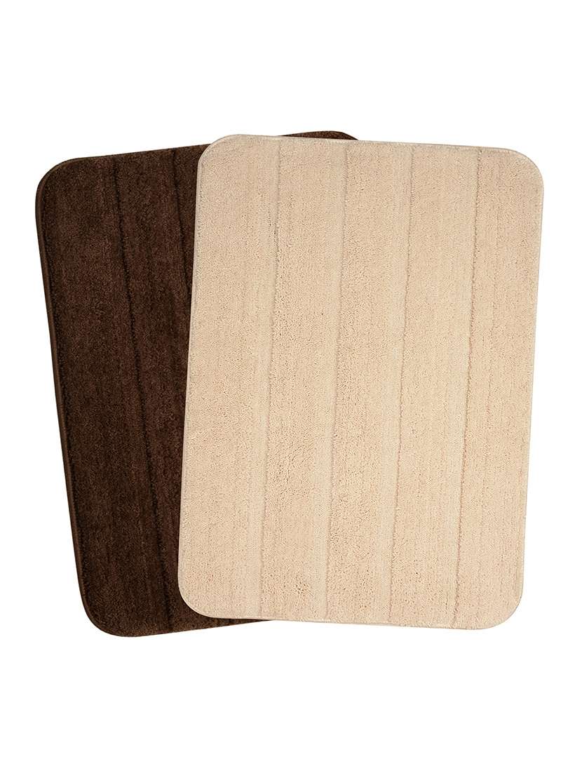 microfiber anti slip bathmat (set of 2 )