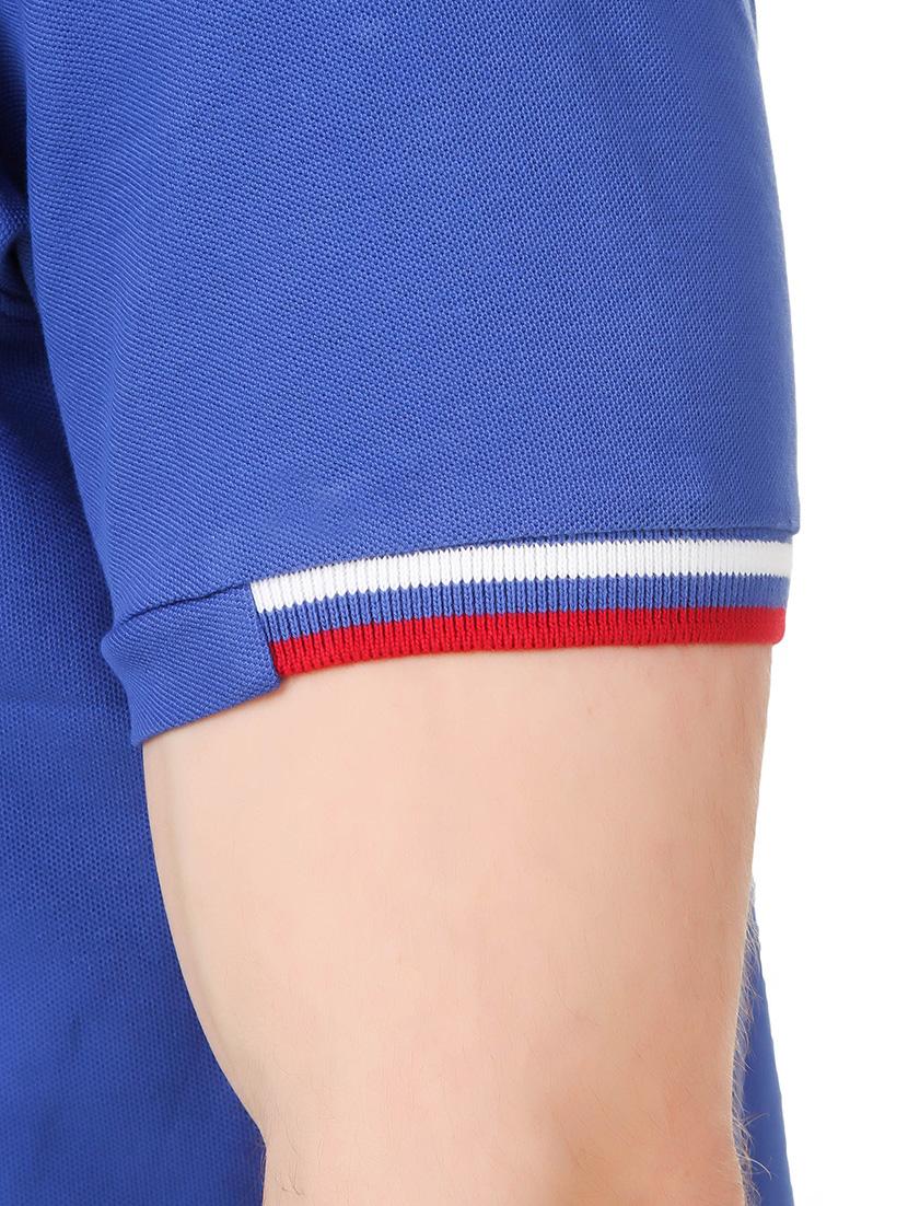 blue polyester t-shirt - 13772090 - Standard Image - 4