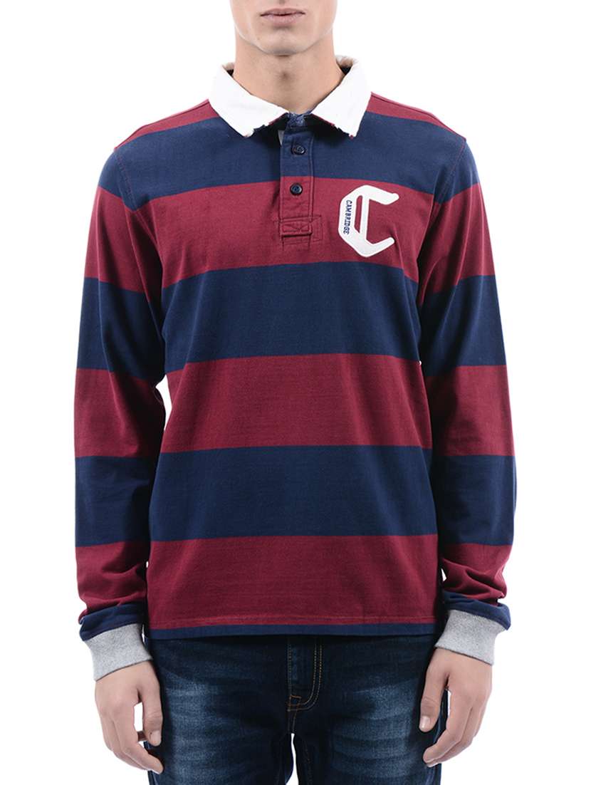 maroon cotton t-shirt