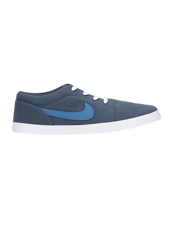 blue canvas lace up sneaker - 13773836 - Standard Image - 1