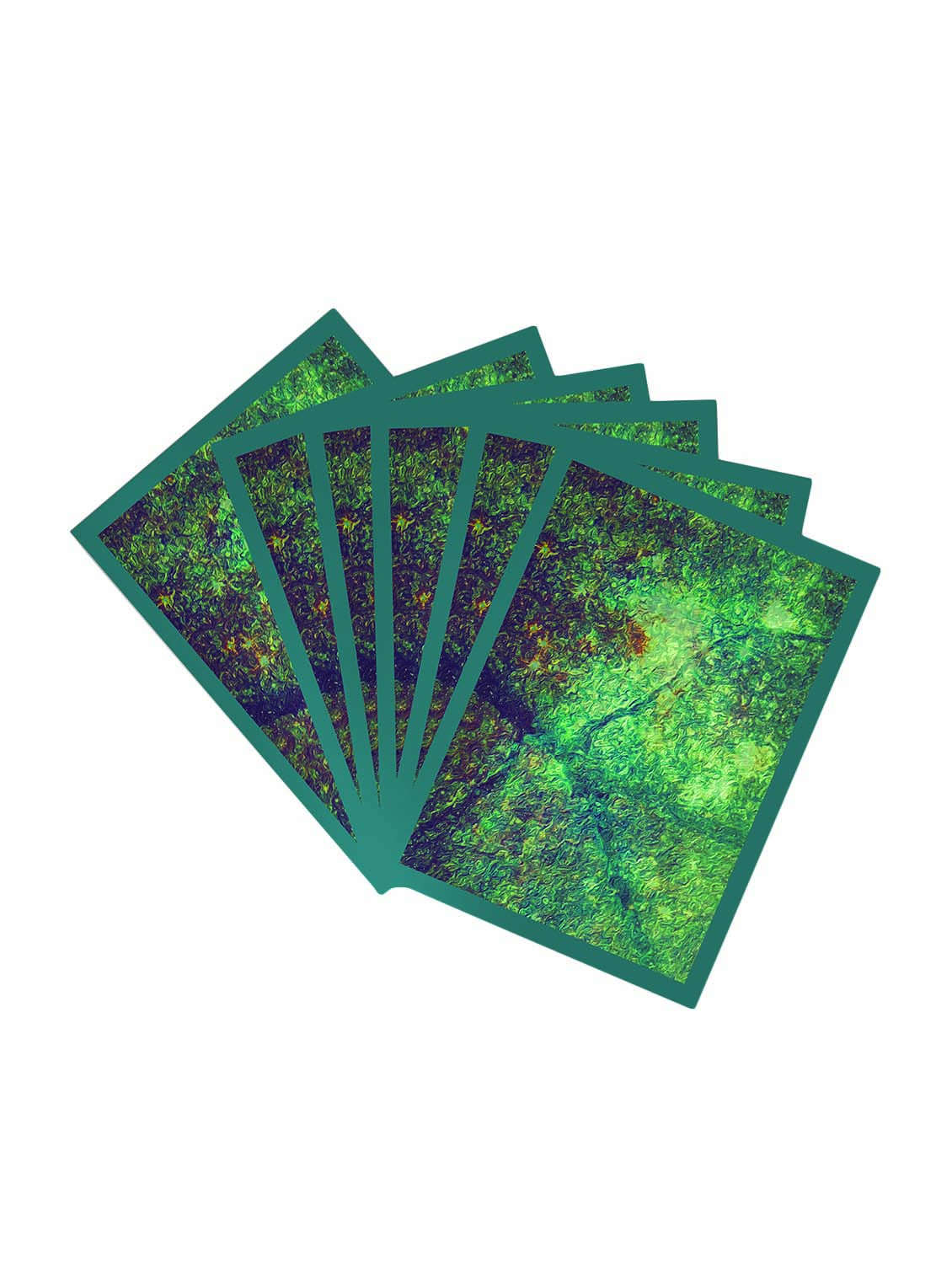 printed cotton table mat set of 6 pcs