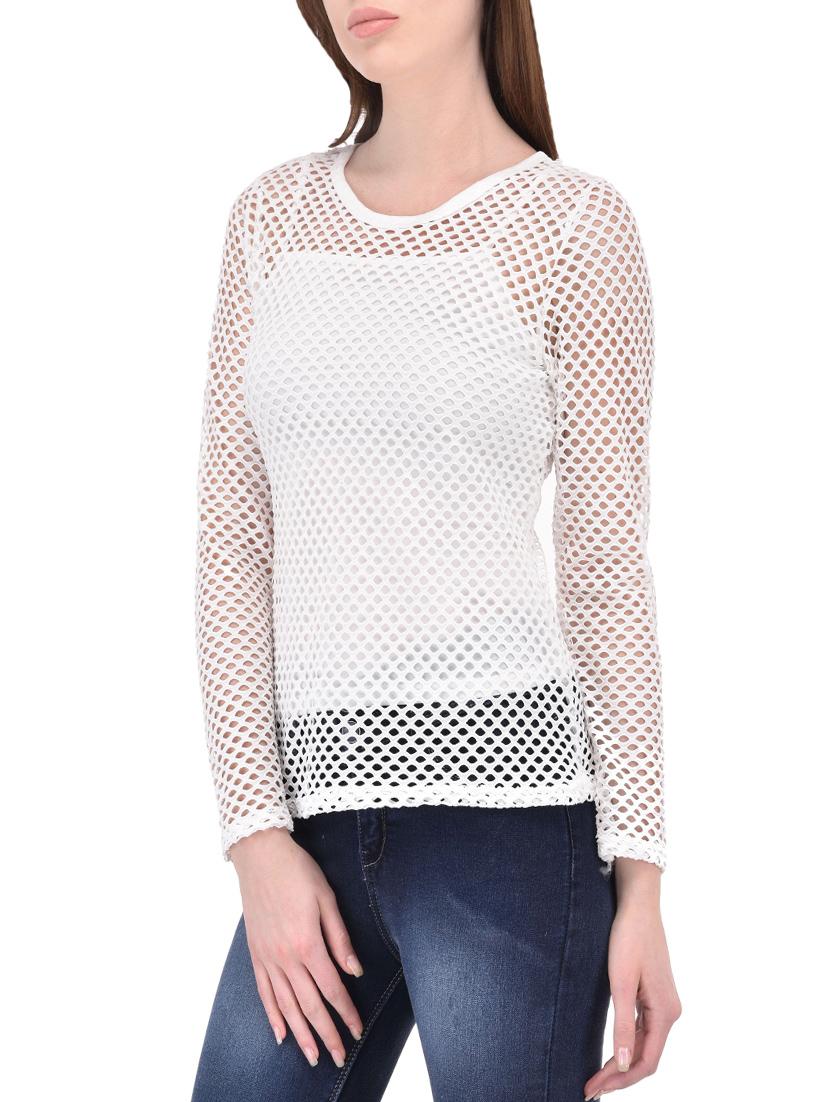 white net regular top - 13776923 - Standard Image - 1