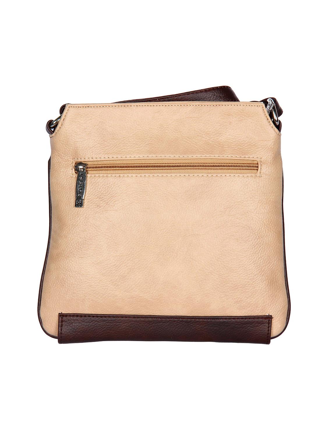 beige leatherette regular sling bag - 13785991 - Standard Image - 1