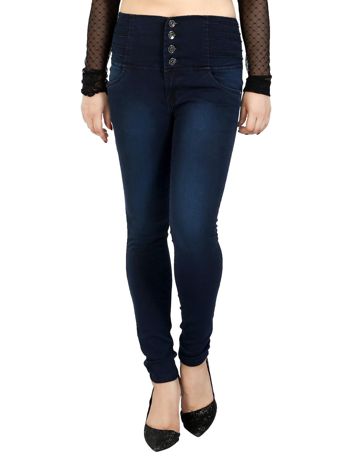 women's plain slim fit jeans - 13802620 - Zoom Image - 0
