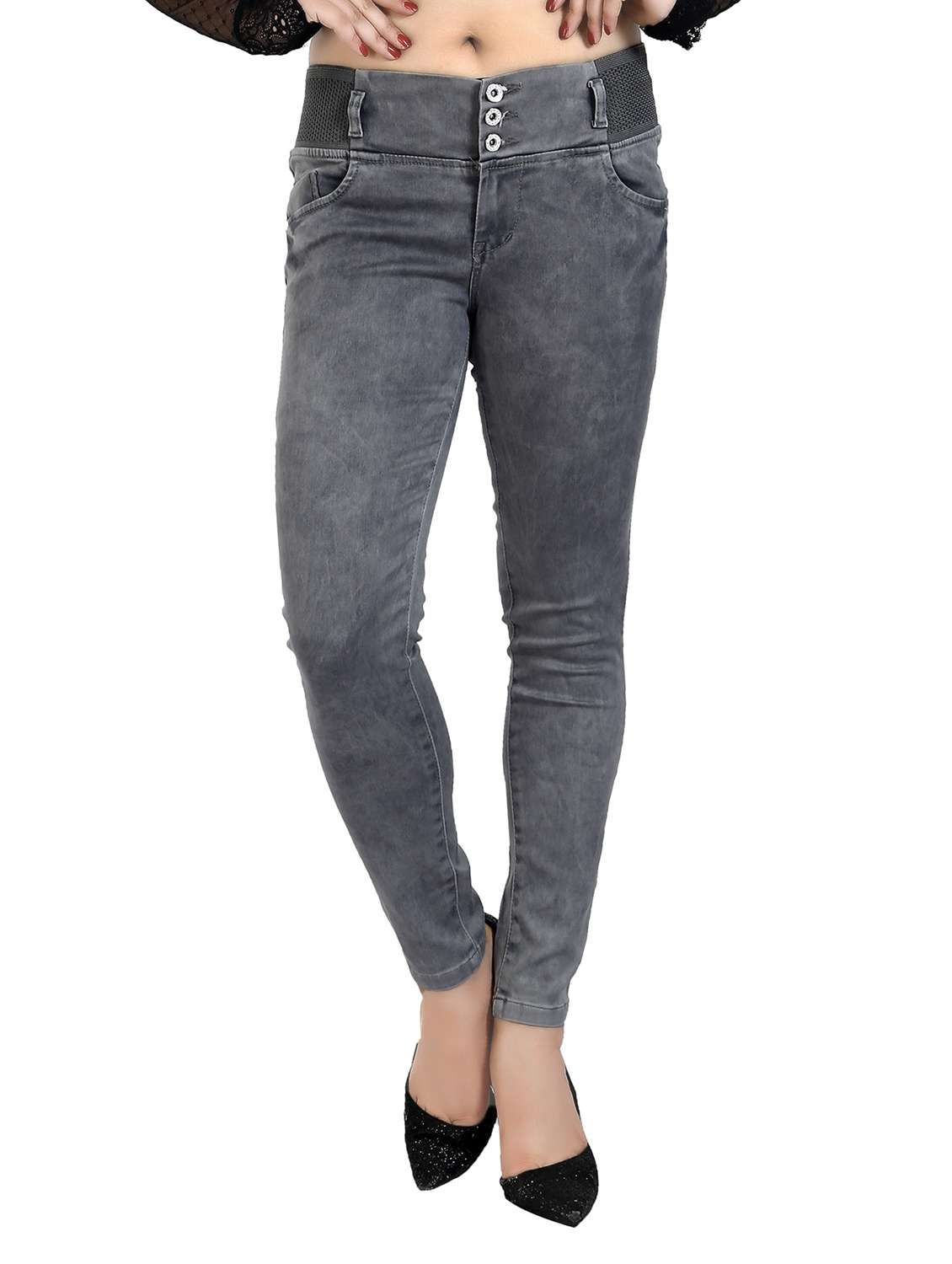 grey denim jean