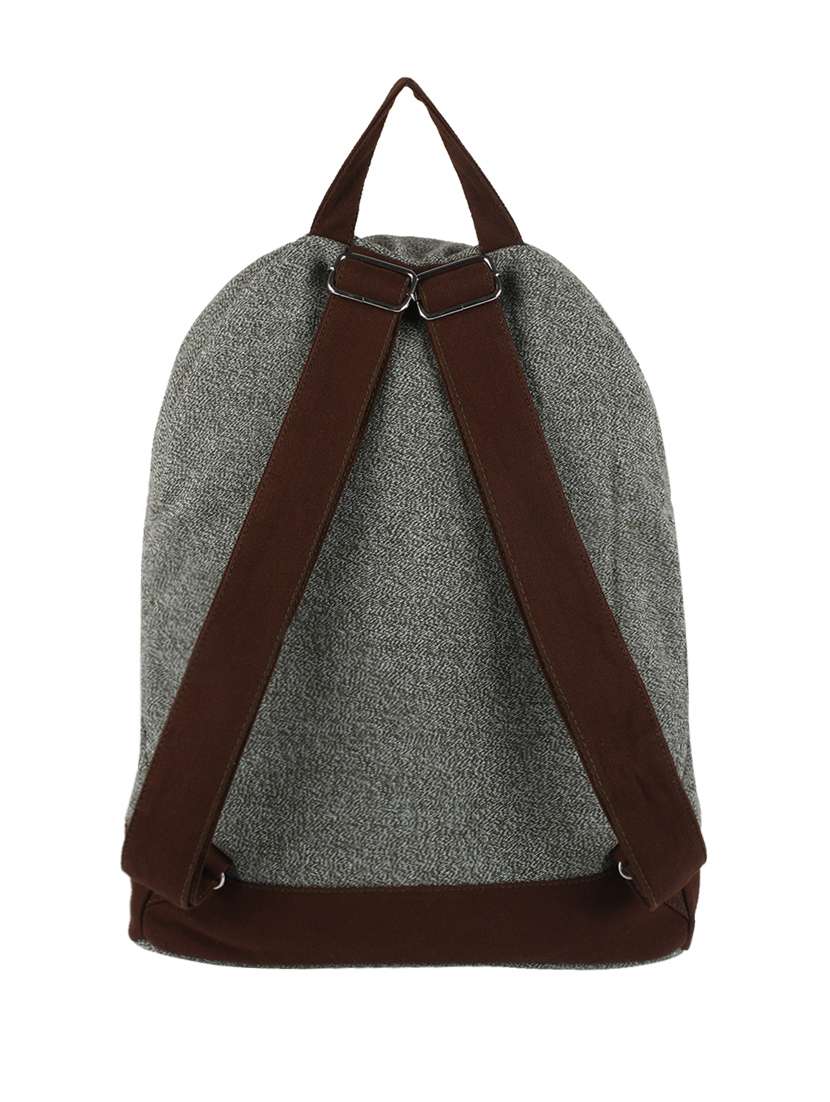 grey canvas  backpack - 13810166 -  Standard Image - 1