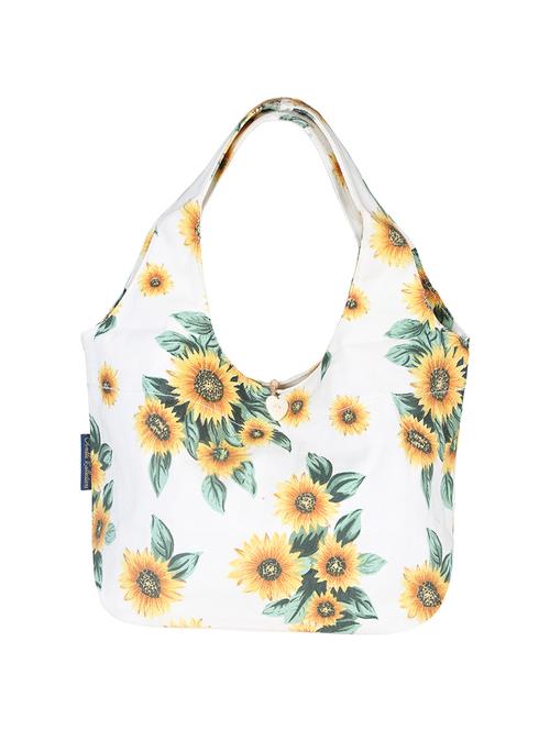 white canvas printed shopping bag - 13827837 - Standard Image - 0