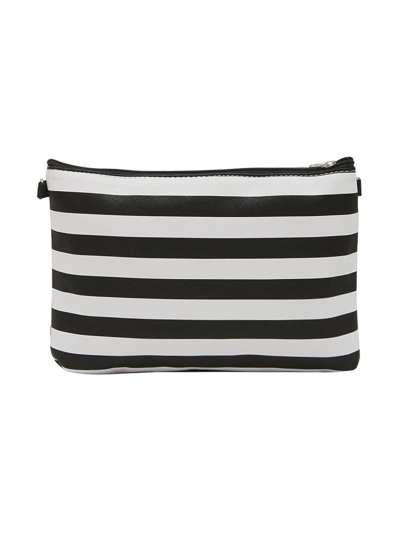 black leatherette  regular sling bag - 13829757 -  Standard Image - 1