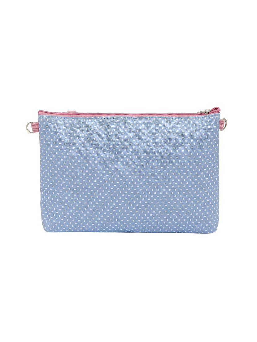 blue leatherette  regular sling bag - 13829768 -  Standard Image - 1