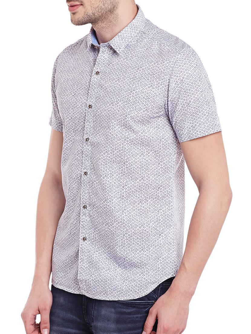 white cotton casual shirt - 13834912 - Standard Image - 1