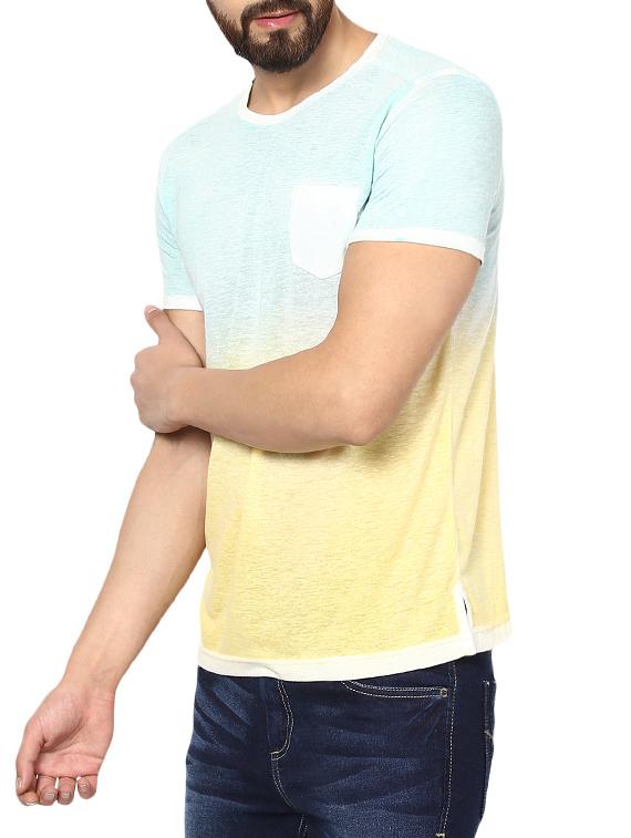 yellow cotton t-shirt - 13834931 - Standard Image - 1