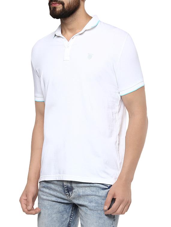 white cotton t-shirt - 13834940 - Standard Image - 1