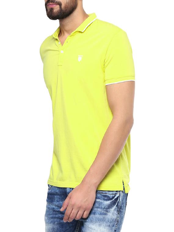 yellow cotton t-shirt - 13834941 - Standard Image - 1
