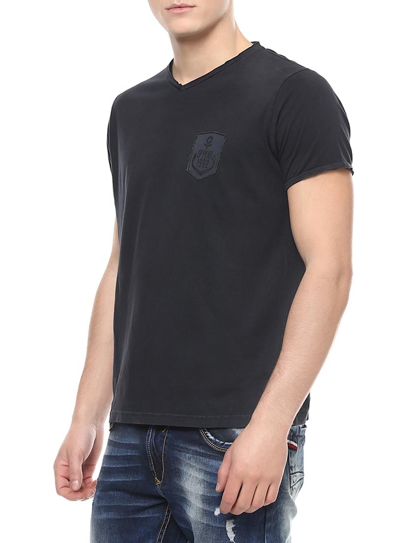 solid black cotton t-shirt - 13834958 - Standard Image - 1