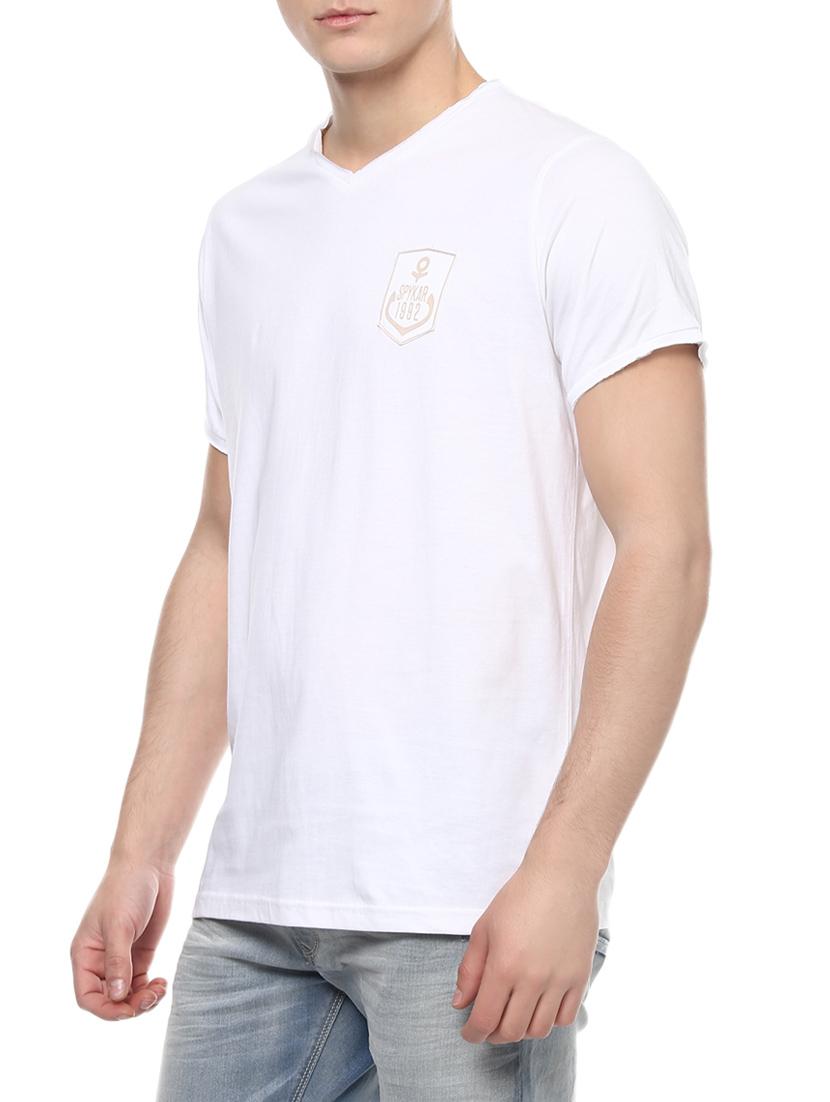 solid white cotton t-shirt - 13834960 -  Standard Image - 1