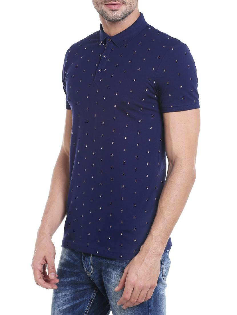 blue cotton t-shirt - 13834962 - Standard Image - 1
