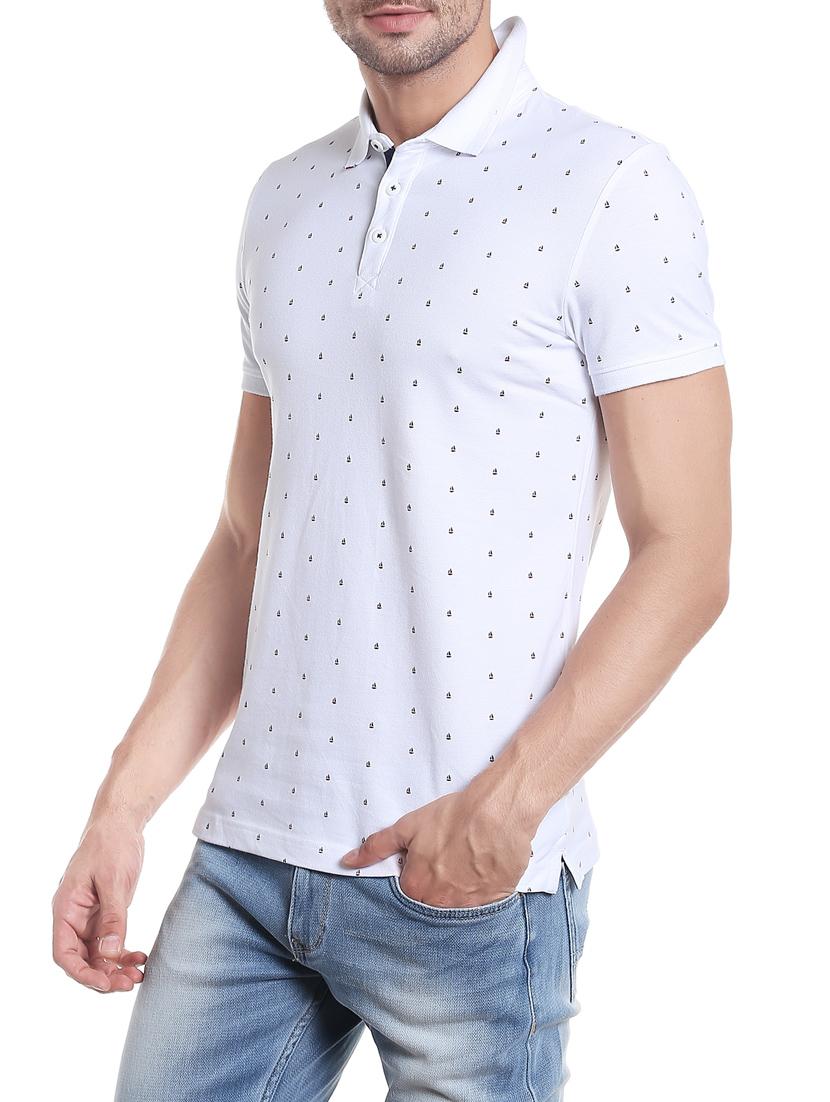 white cotton t-shirt - 13834963 - Standard Image - 1