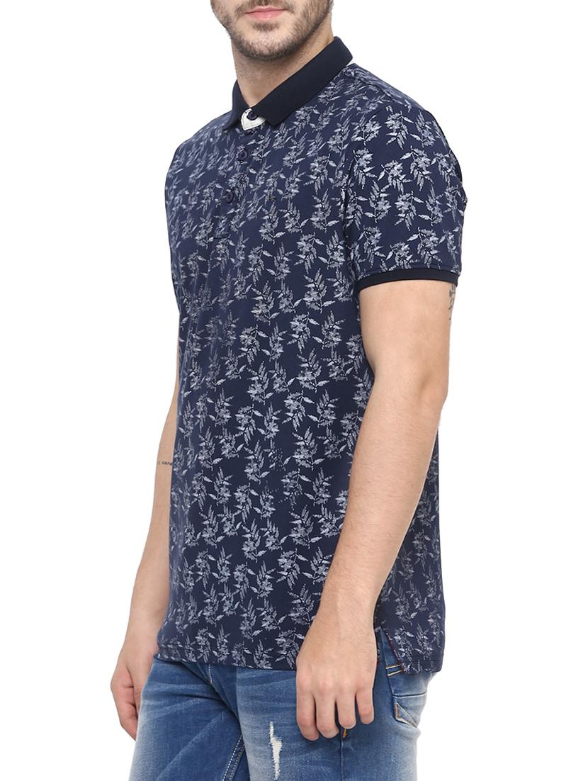 blue cotton t-shirt - 13834970 - Standard Image - 1
