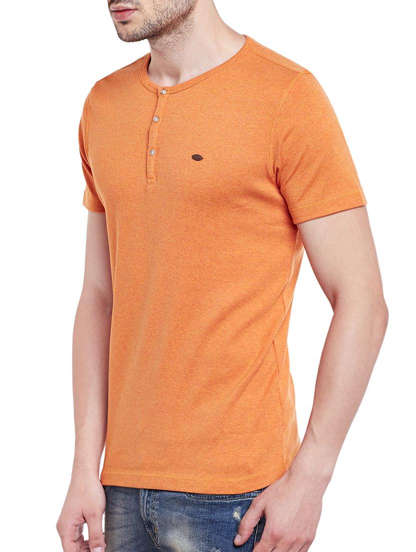 orange cotton t-shirt - 13834978 - Standard Image - 1