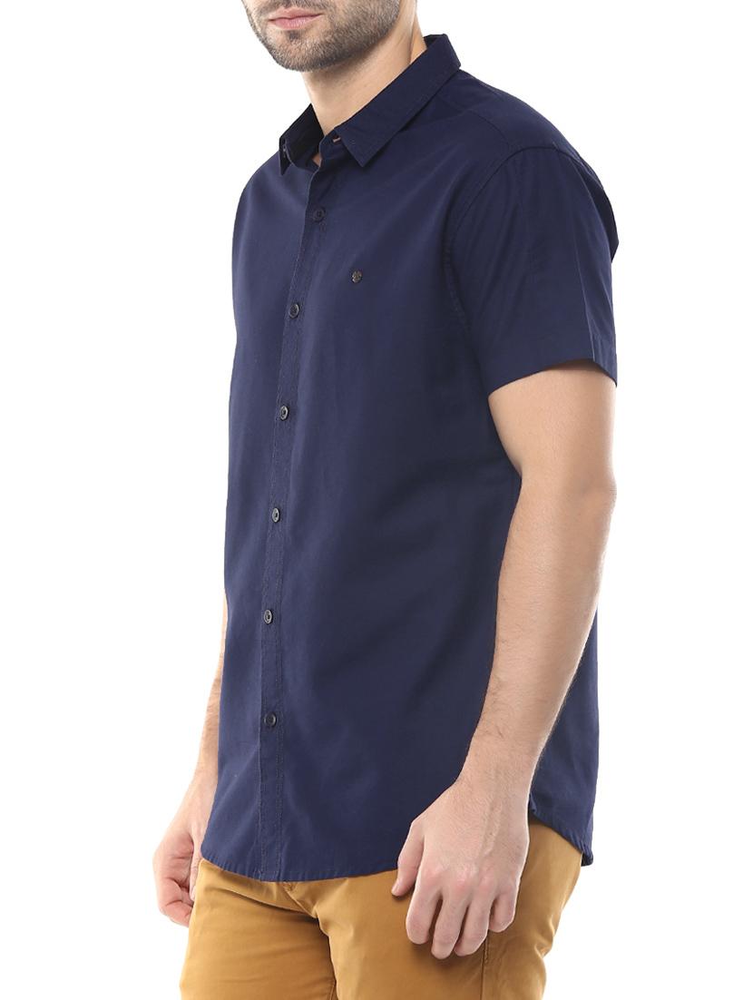 blue cotton casual shirt - 13835728 -  Standard Image - 1