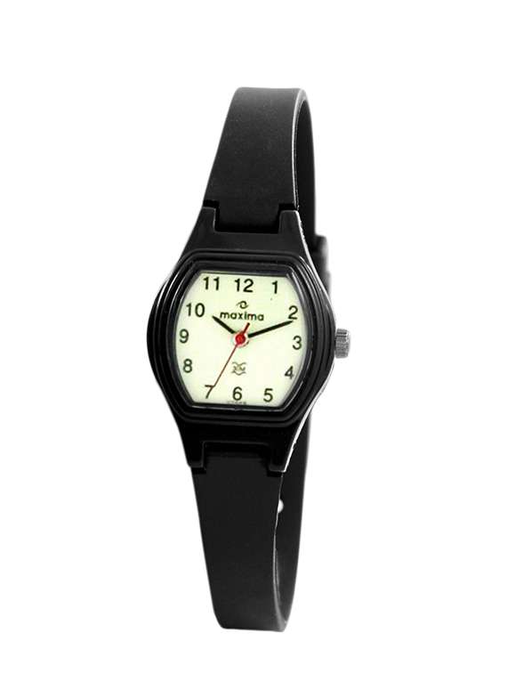 silicone strap analog watch - 07448pplw