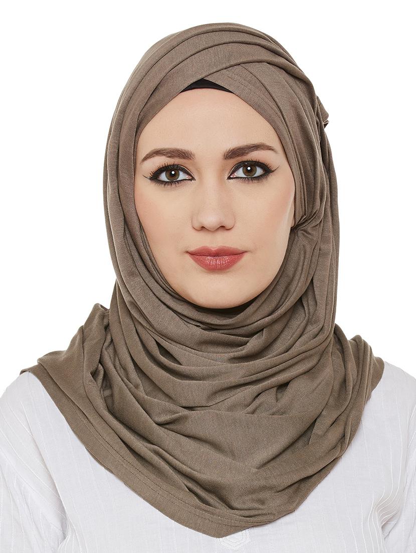 momin libas grey jersey scarf - 13847560 - Zoom Image - 0
