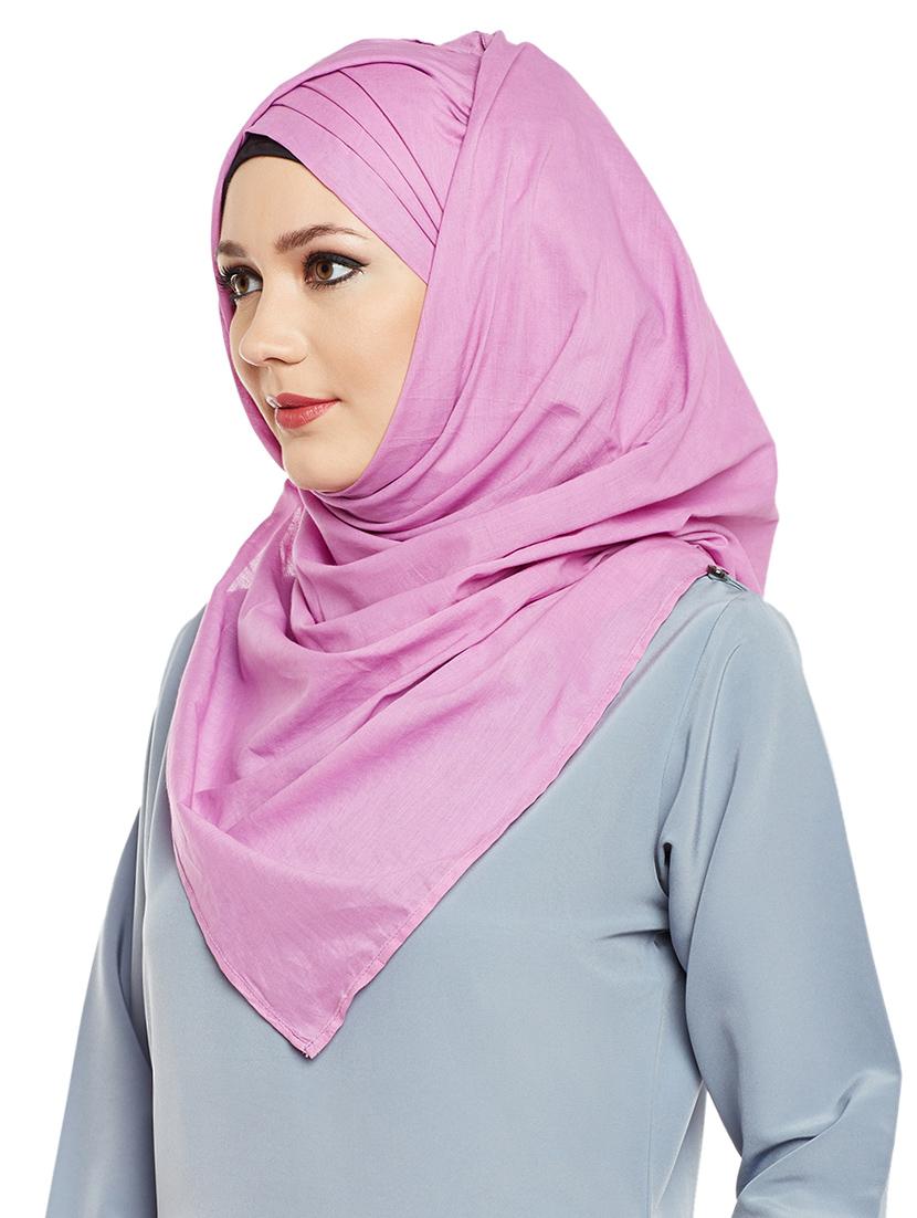momin libas pink cotton scarf - 13847574 - Standard Image - 1