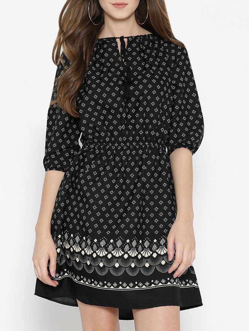 women's  self design dress