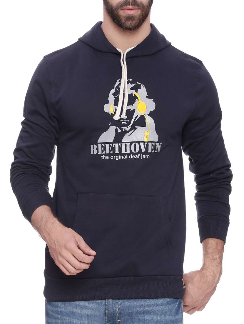 mens chest print sweatshirt