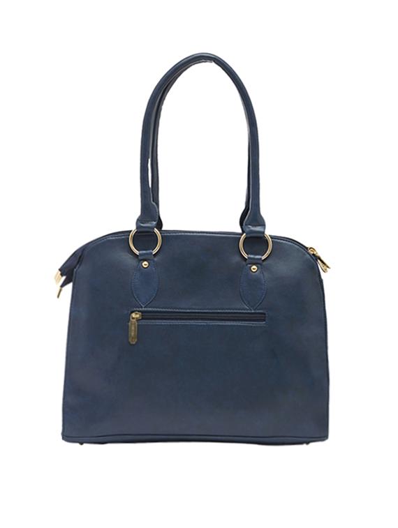 blue leatherette  regular handbag - 13860102 -  Standard Image - 1