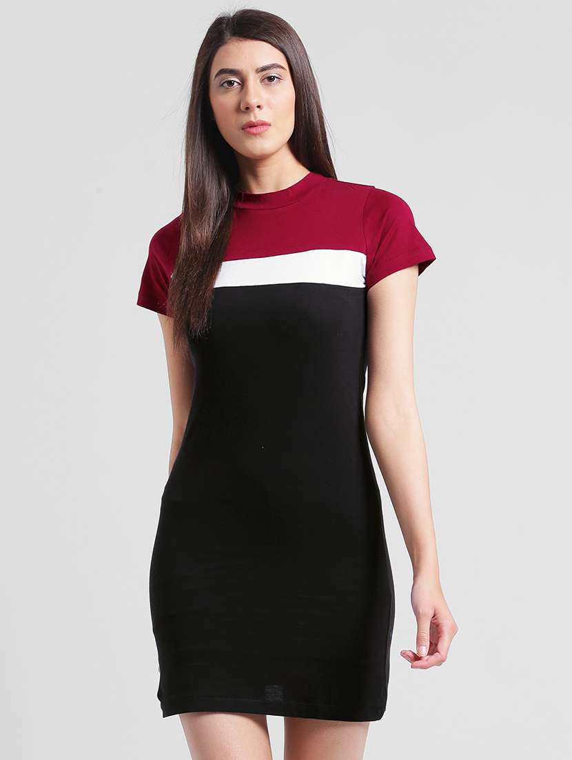 women's bodycon printed dress