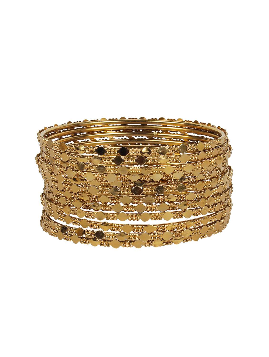 gold metal bangle