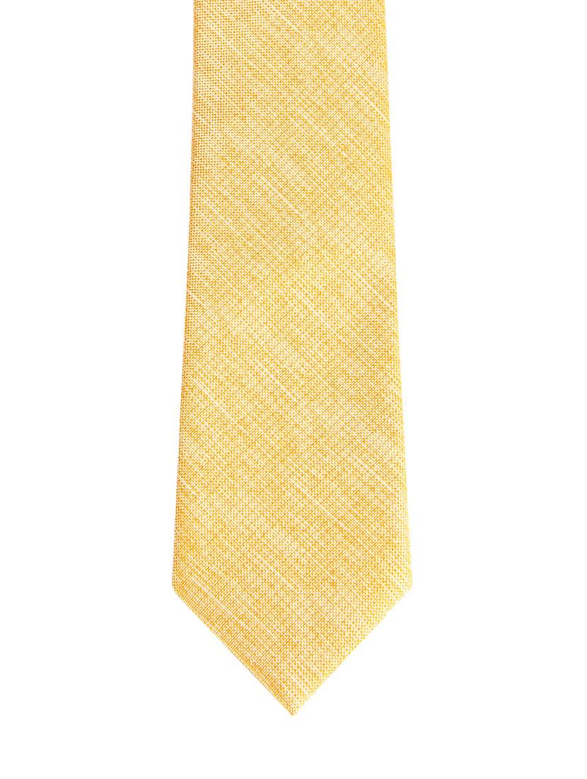 yellow blended tie - 13890792 - Standard Image - 1