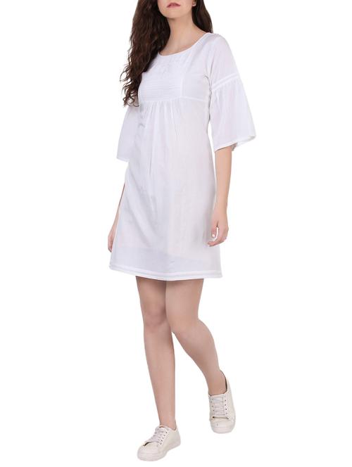 women's solid dress - 13898763 - Standard Image - 0