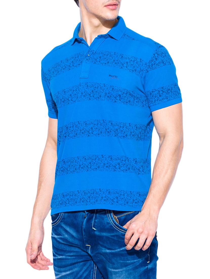 blue cotton t-shirt - 13900795 - Standard Image - 1