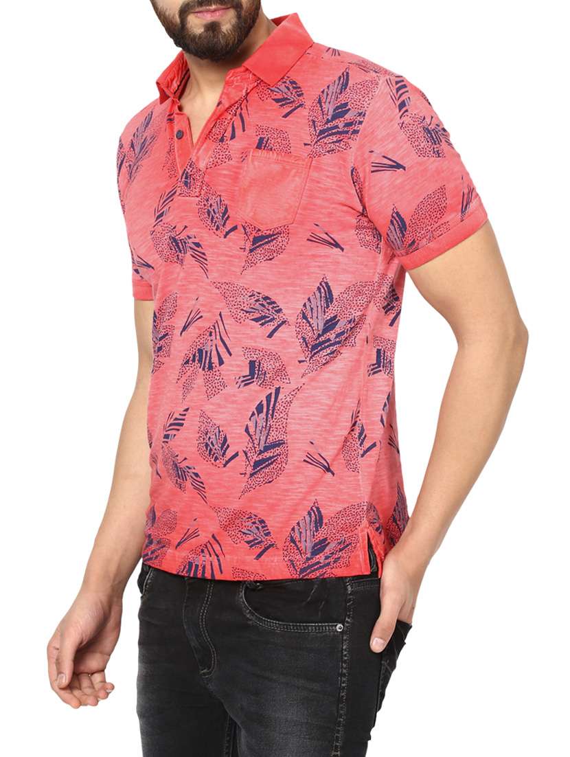 red cotton t-shirt - 13900801 - Standard Image - 1