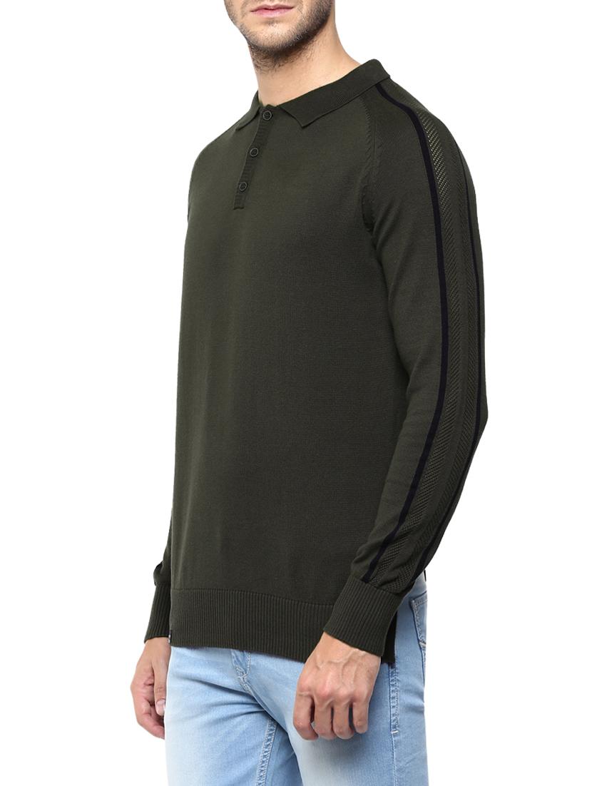 green cotton t-shirt - 13900814 -  Standard Image - 1