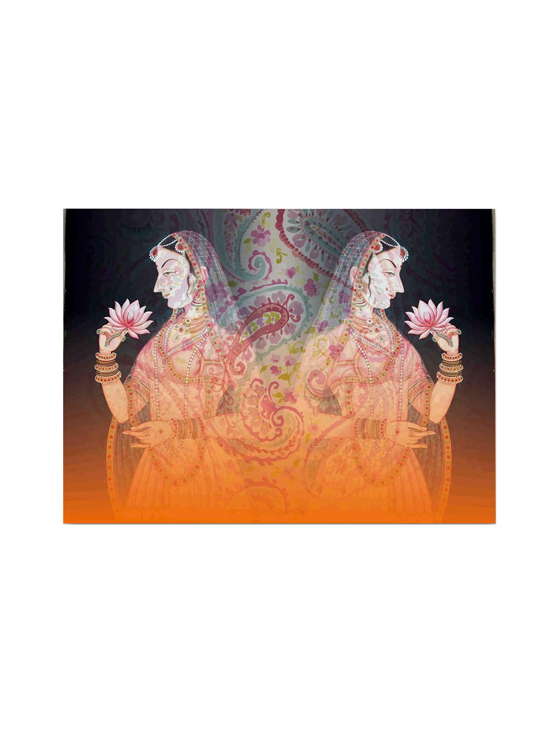 ambbi collections printed polyester table mat set of 6 pcs - 13902737 - Standard Image - 1