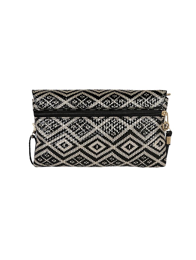 black leatherette purse - 13916864 - Standard Image - 1