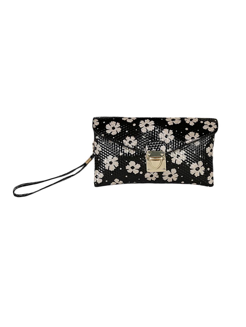 black leatherette purse - 13916865 - Standard Image - 6