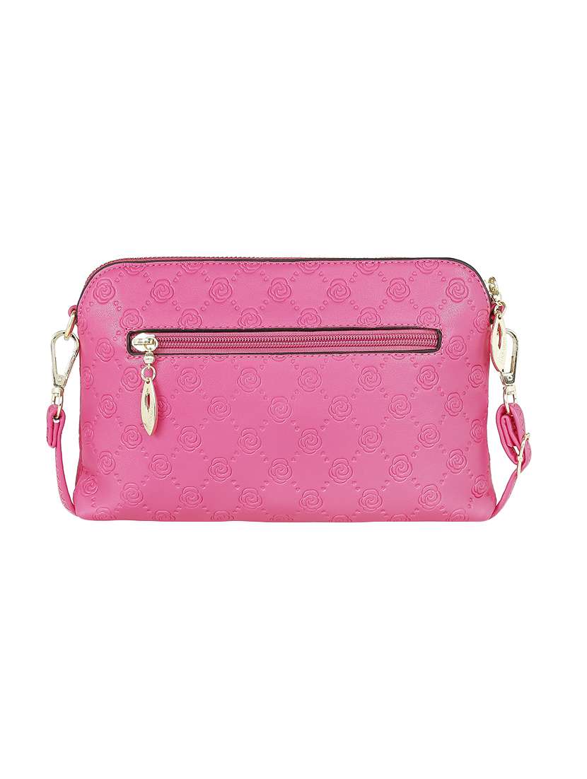 pink leatherette  regular clutch - 13916882 -  Standard Image - 1