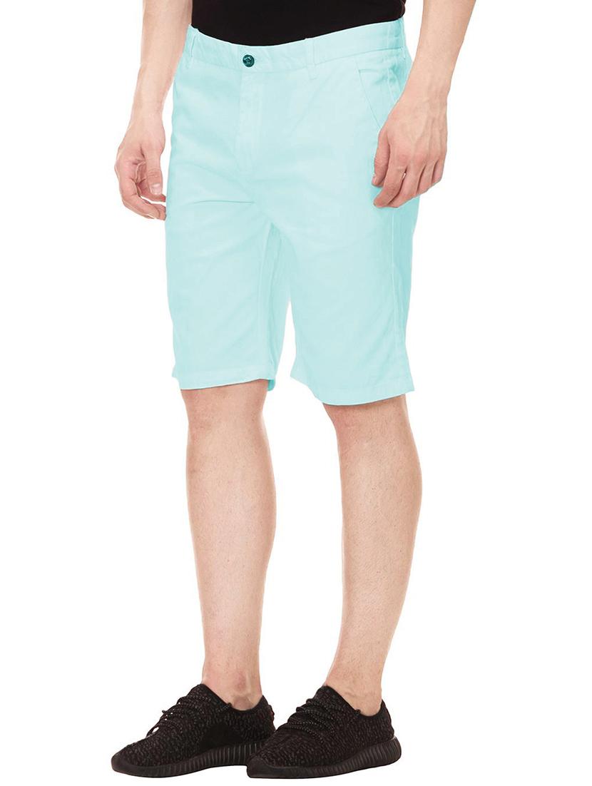 light blue cotton shorts - 13917789 -  Standard Image - 1