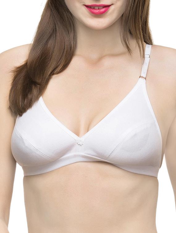 set of 3 floral patch bra - 13925429 - Standard Image - 4