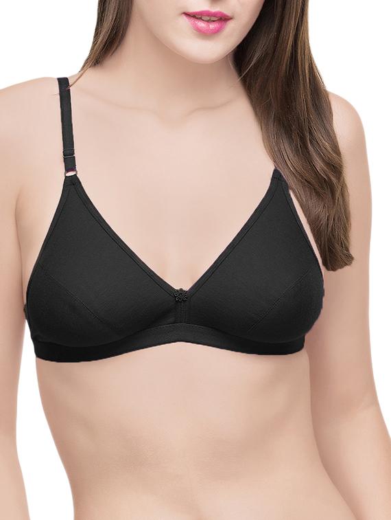set of 3 floral patch bra - 13925447 - Standard Image - 1