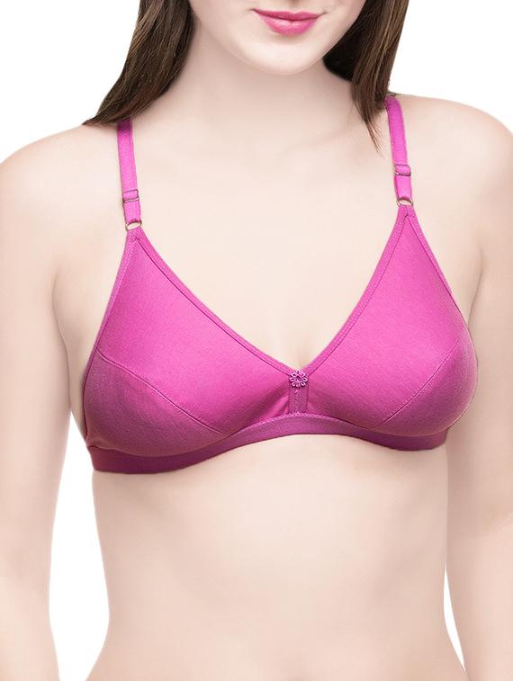 set of 3 floral patch bra - 13925453 - Standard Image - 1