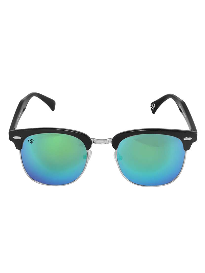 walrus michel  multicolor mirror color unisex wayfarer sunglass - ws-mchl-210207
