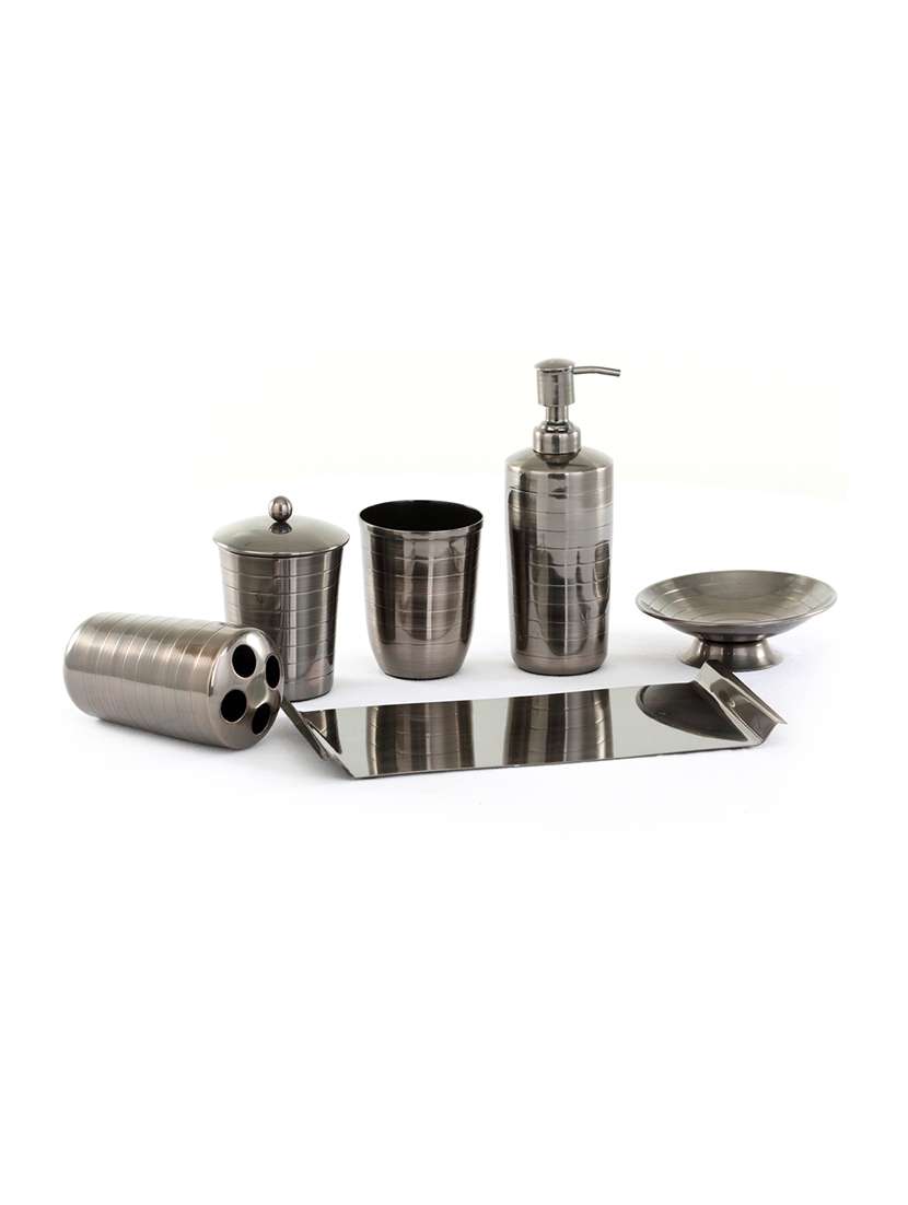 metallic bathroom set by deziworkz - 13932956 -  Standard Image - 1