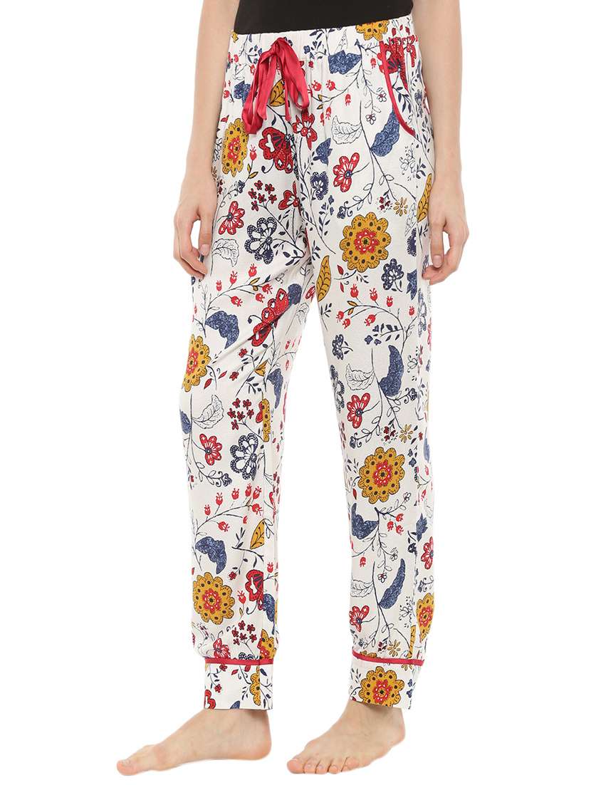 printed multicolored rayon pajama - 13933395 -  Standard Image - 1